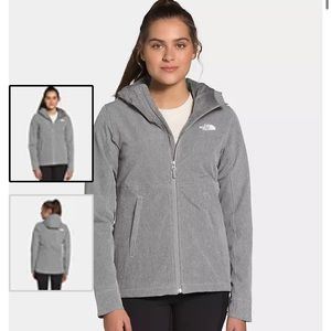 North Face lined hard shell jacket. Size XL